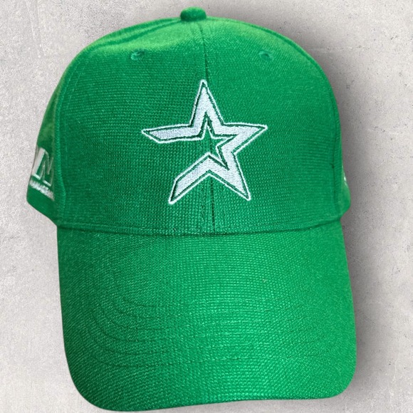 Houston Astros 2009 SGA Waste Management Men OS Play Green Recycled Material Hat